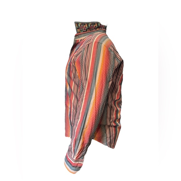 Robert Graham Men’s Classic Fit Psychedelic Groovy Long Sleeve Button Up Shirt - Picture 5 of 10